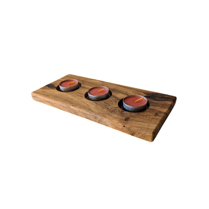 Three Candle Holder